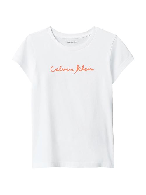 script logo slim ss t-shirt CALVIN KLEIN JEANS | LVCKSJA17GYAF